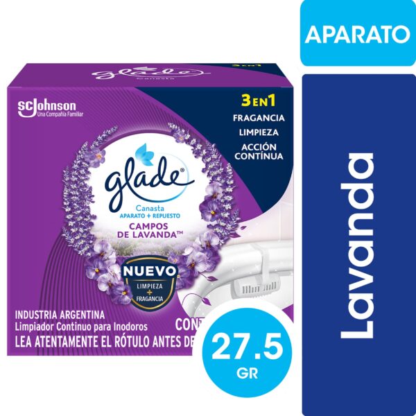 CANASTA GLADE SOLIDA FULL CAMPOS DE LAVANDA