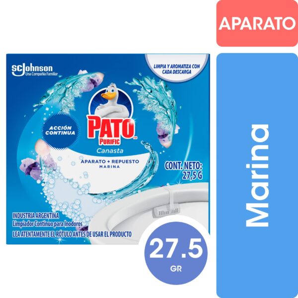 CANASTA SOLIDA PATO PURIFIC 27.5G MARINA