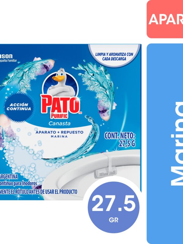7790520028952 CANASTA SOLIDA PATO PURIFIC 27.5G MARINA