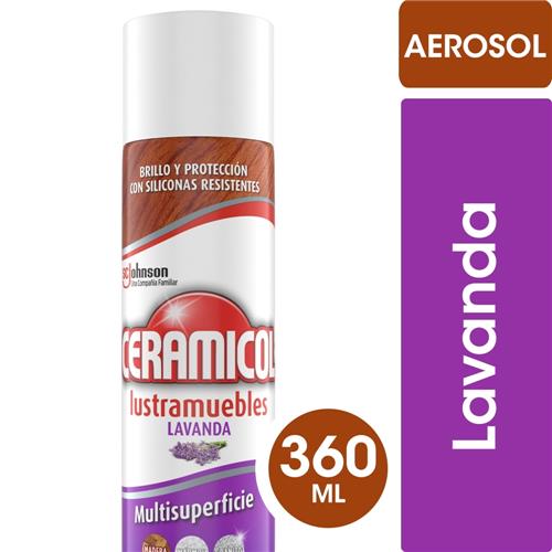 7790520995490 LUSTRAMUEBLES CERAMICOL 360 LAVANDA