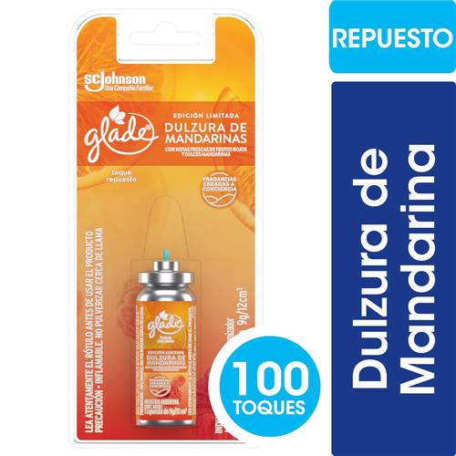 REPUESTO GLADE TOQUE DULZURA DE MANDARINA