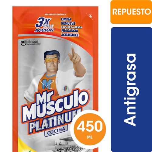7790520998842 MR MUSCULO ANTIGRASA DP 450 EXTRA POWER