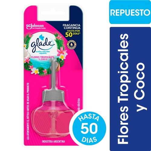 7790520999528 REPUESTO GLADE ACEITE FLORES TROPICALES
