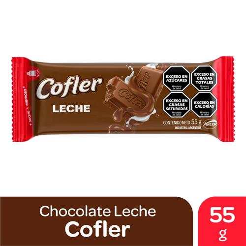 CHOCOLATE COFLER 55G LECHE