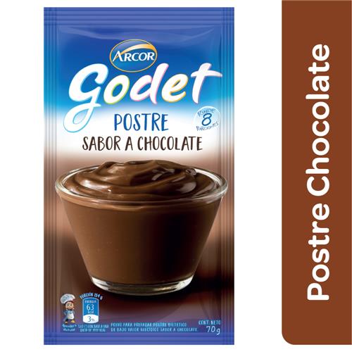 7790580110451 POSTRE GODET 60G CHOCOLATE