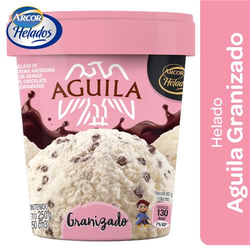 7790580112578 HELADO GELATO AGUILA GRANIZADO 250GR