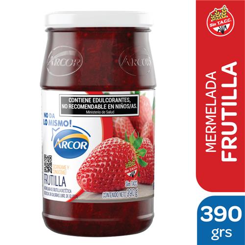 MERMELADA ARCOR SIN AZUCAR FRUTILLA SE