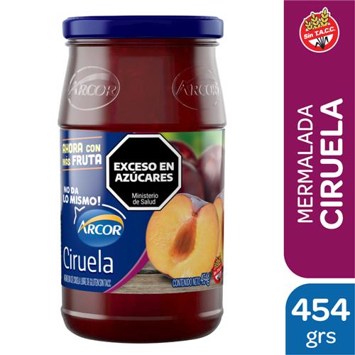 MERMELADA ARCOR 454G CIRUELA SIN TACC SE