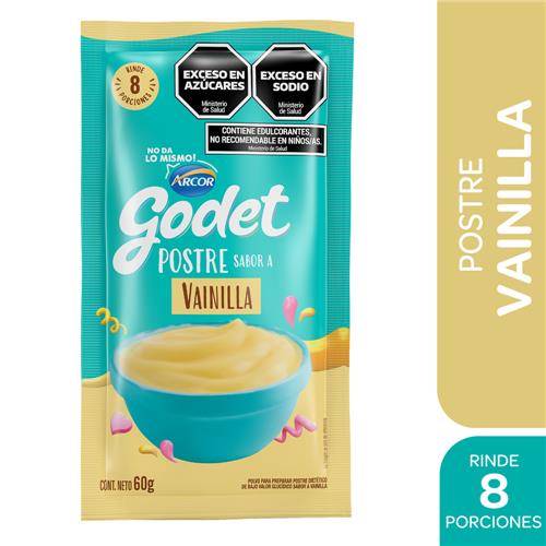 POSTRE GODET 60G VAINILLA