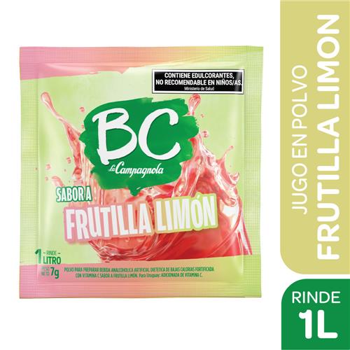 7790580129637 JUGO POLVO BC 7G FRUTILLA LIMON SE