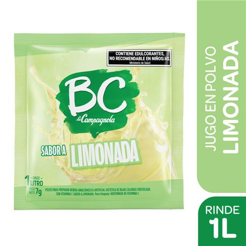 JUGO POLVO BC 7G LIMONADA ROU