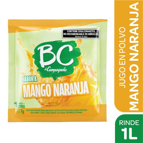 JUGO POLVO BC 7G MANGO NARANJA