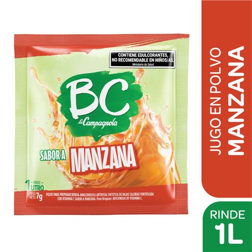 JUGO POLVO BC 7G MANZANA SE