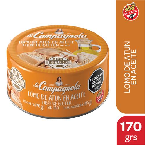 7790580131357 ATUN LA CAMPAGNOLA 170G ACEITE