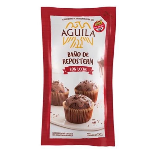 7790580131470 CHOCOLATE AGUILA COBERTURA 150G CON LECHE SE