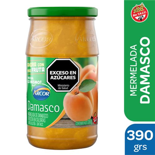 7790580132231 MERMELADA ARCOR LIGHT DAMASCO SIN TACC