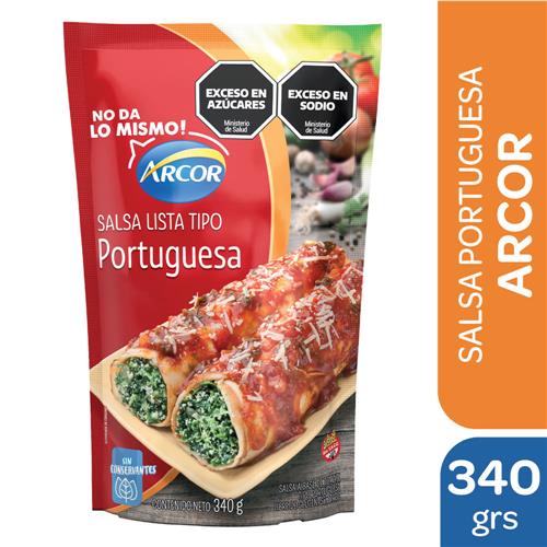 SALSA ARCOR DP 340G PORTUGUESA