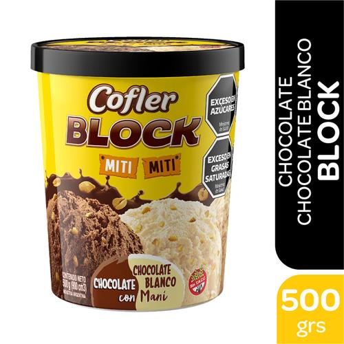 HELADO GELATO XL BLOCK MITI/MITI 520G SE