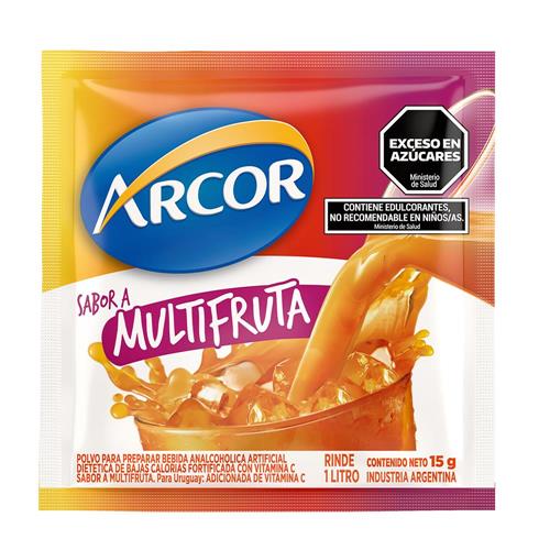 7790580142490 JUGO POLVO ARCOR 15G MULTIFRUTA SE