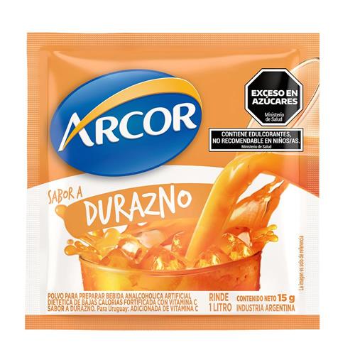 JUGO POLVO ARCOR 15G DURAZNO