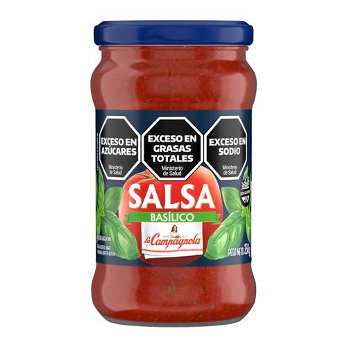 SALSA LA CAMPAGNOLA 350G BASILICO