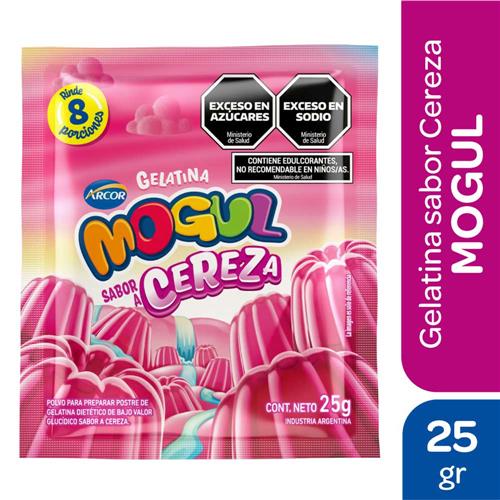 7790580144098 GELATINA MOGUL 25G CEREZA.
