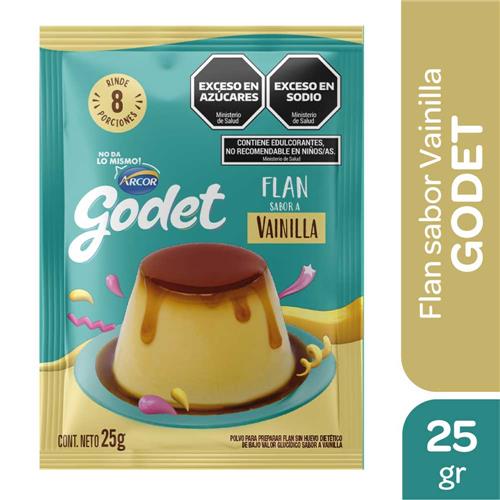 7790580145323 FLAN GODET 25G VAINILLA