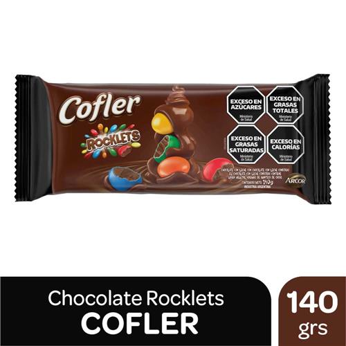 CHOCOLATE COFLER 140G ROCKLETS SE