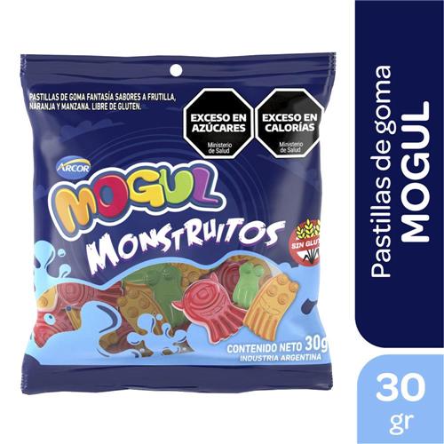 7790580146849 CARAMELOS MOGUL 30G HALLOWEEN MONSTRUITOS