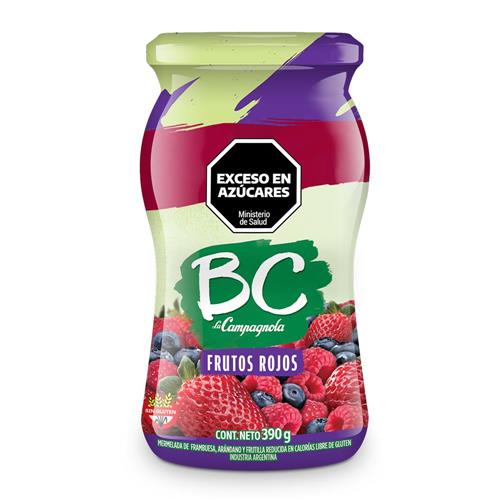MERMELADA BC 390G FRUTOS ROJOS