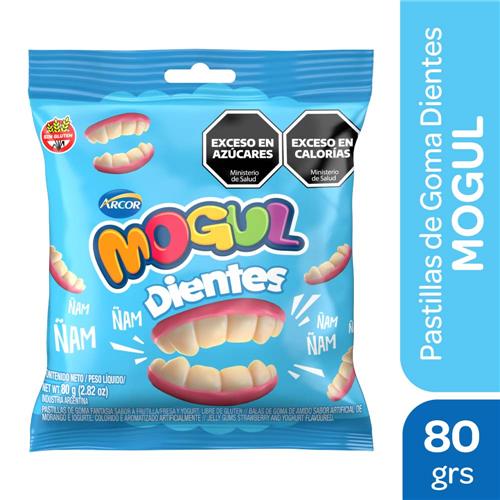 7790580151713 CARAMELOS MOGUL 80G DIENTES ROU