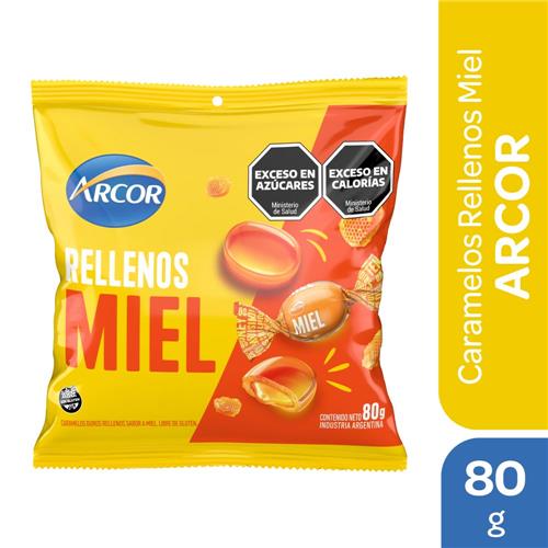 7790580152147 CARAMELOS ARCOR 81G MIEL ROU