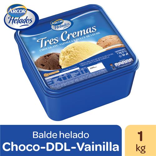 7790580454210 HELADO ARCOR 1KG CHOCOLATE VAINILLA DDL SE