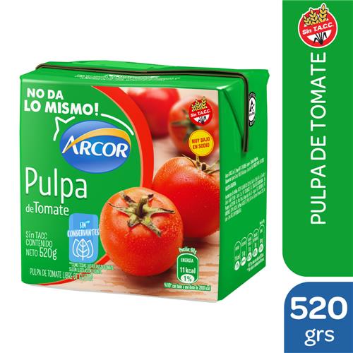 7790580650919 PULPA TOMATE ARCOR 520G