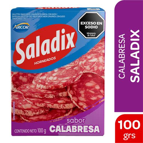 7790580716806 GALLETITAS SALADIX 100G CALABRESA ROU