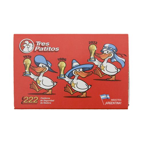 7790590016439 FOSFOROS TRES PATITOS 222U .