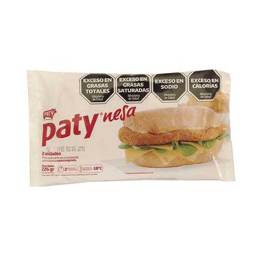 HAMBURGUESA PATY NESA 2U 226G .