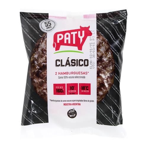 7790670050674 HAMBURGUESA PATY 2U CLASICA