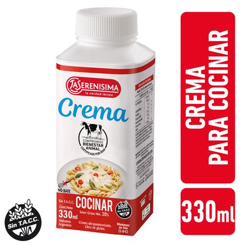 7790742141705 CREMA DE LECHE LA SERENISIMA 330 COCINA