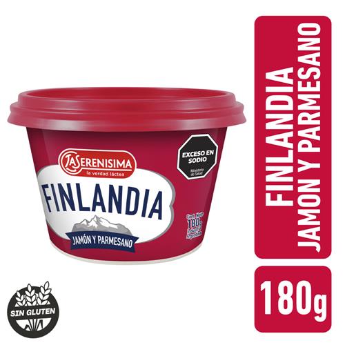 FINLANDIA 180G JAMON Y PARMESANO