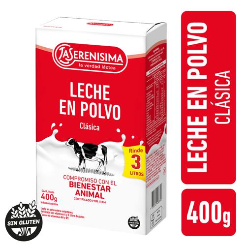 7790742436306 LECHE POLVO LA SERENISIMA 400G