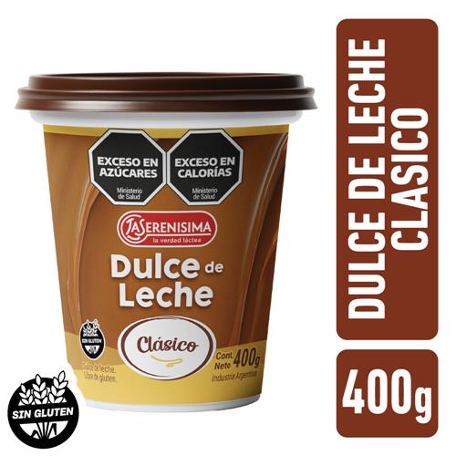 DULCE DE LECHE LA SERENISIMA 400G CLASICO
