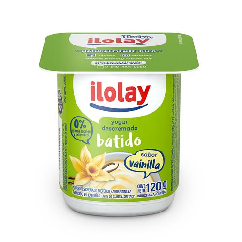 7790787004478 YOGUR ILOLAY 120G DESCREMADO VAINILLA