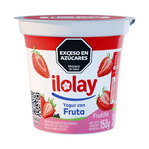 7790787035007 YOGUR ILOLAY 150G CON FRUTILLAS