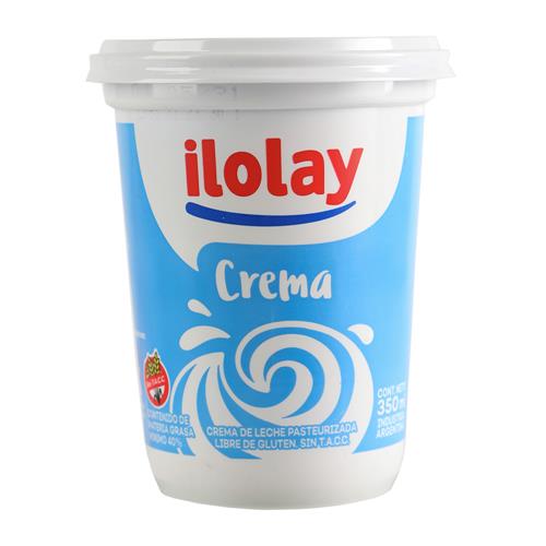 7790787949083 CREMA DE LECHE ILOLAY 350G SIMPLE