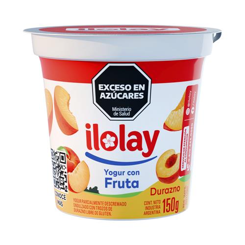 7790787960330 YOGUR ILOLAY 150G CON DURAZNO