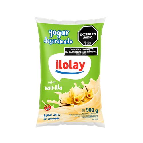 YOGUR ILOLAY 900G DESCREMADO VAINILLA