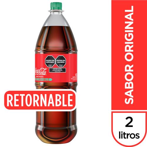 7790895000218 GASEOSA COCA COLA 2L RETORNABLE