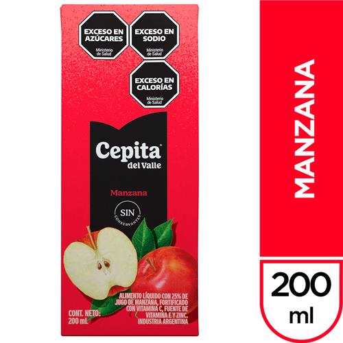 7790895000720 JUGO CEPITA 200 MANZANA