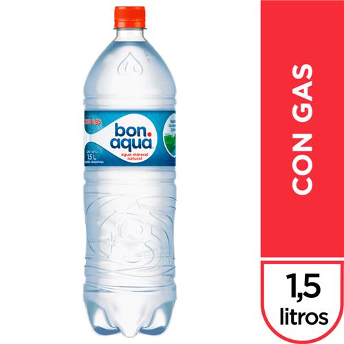 7790895003950 AGUA MINERAL BONAQUA 1.5L CON GAS